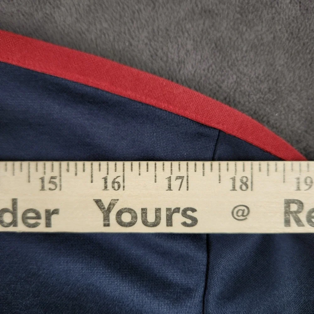 FC Barcelona Track Jacket‎ Full Zip Navy Red FCB Soccer Mens Medium
